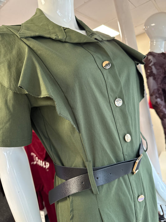Belted Jumpsuit