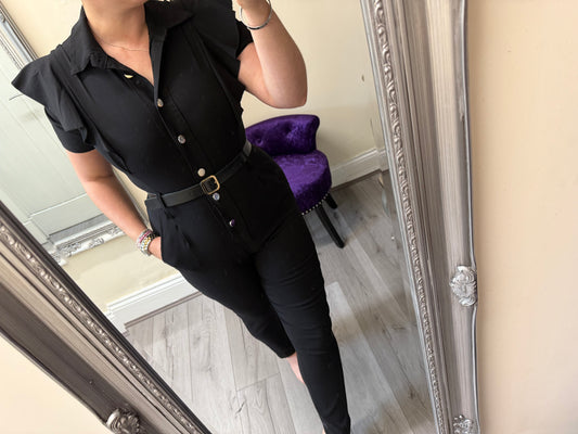 Belted Jumpsuit