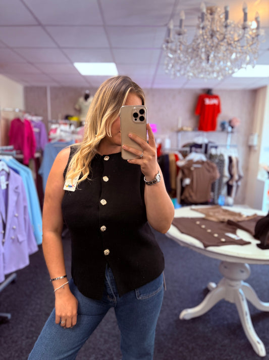 Wool Peplum Top