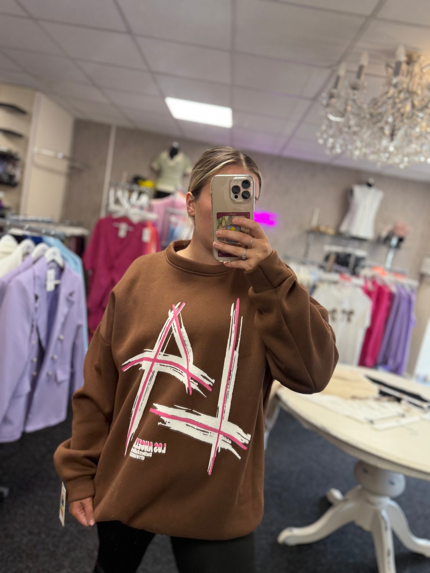 LA Print jumper