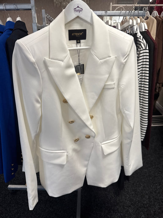 White Luxury Blazer