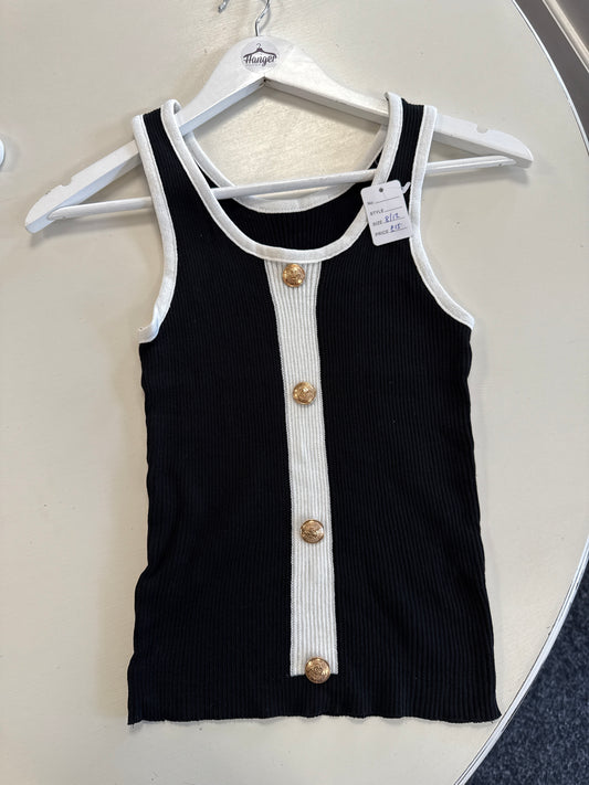 Fine Knit Vest Top