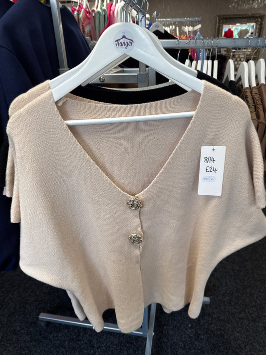 Two button Knit top