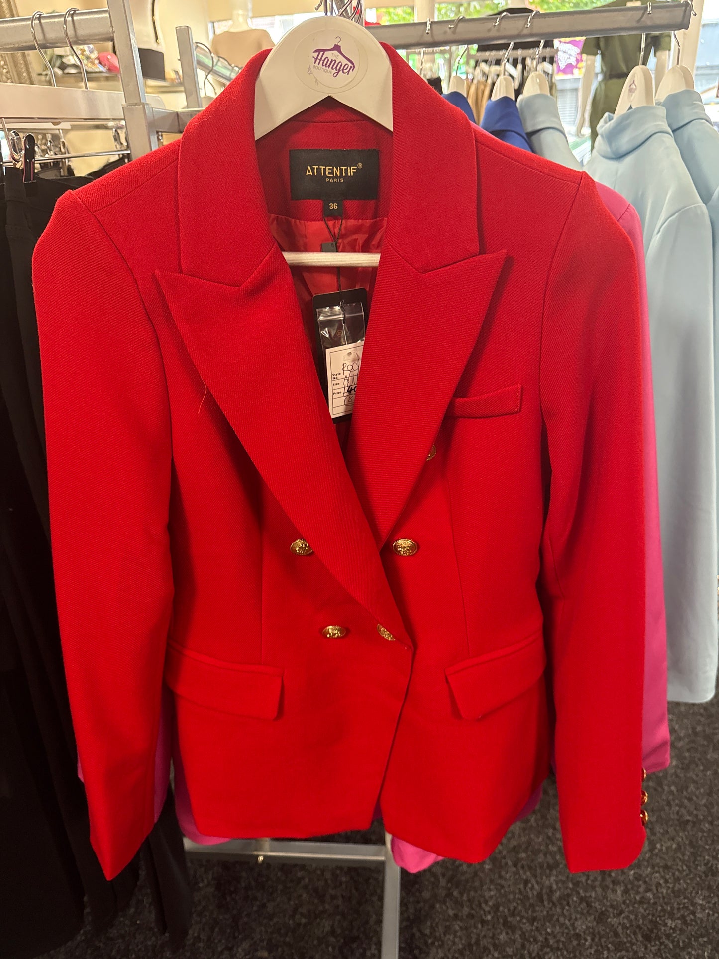 Red luxury Blazer