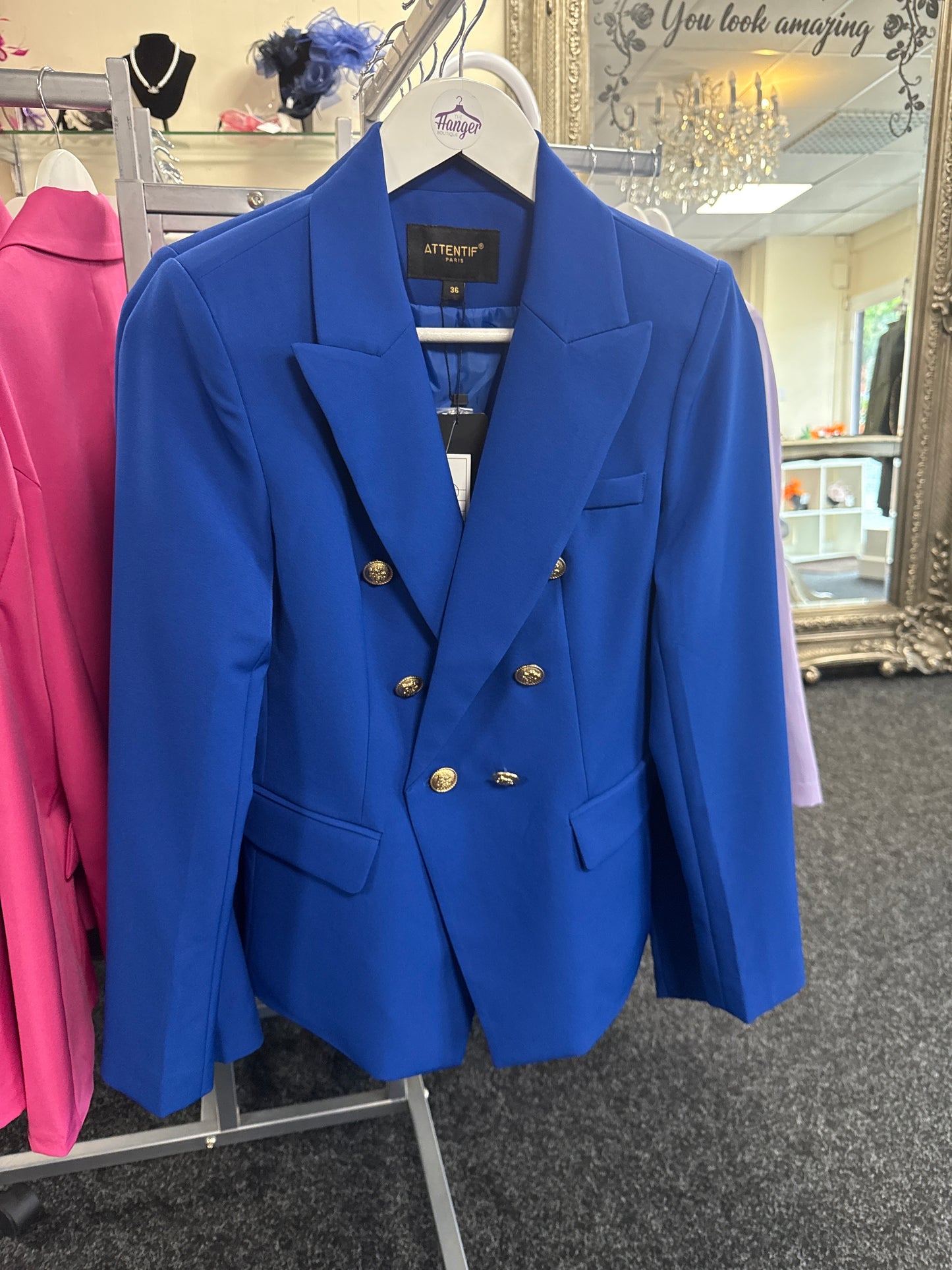 Royal Blue Luxury Blazer