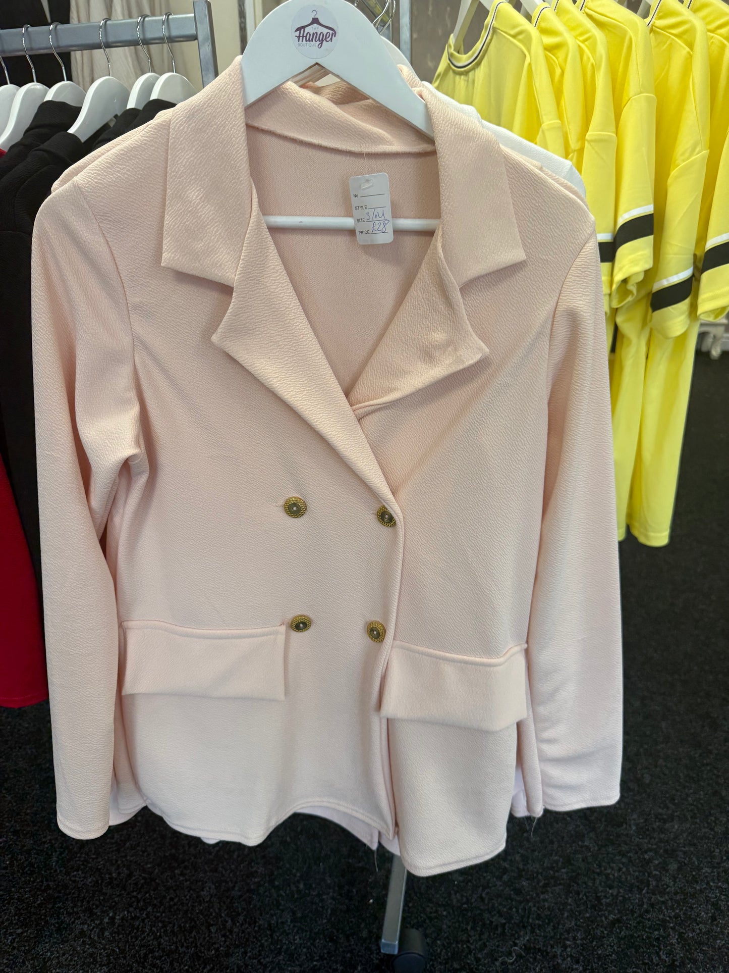 Coral Blazer Jacket