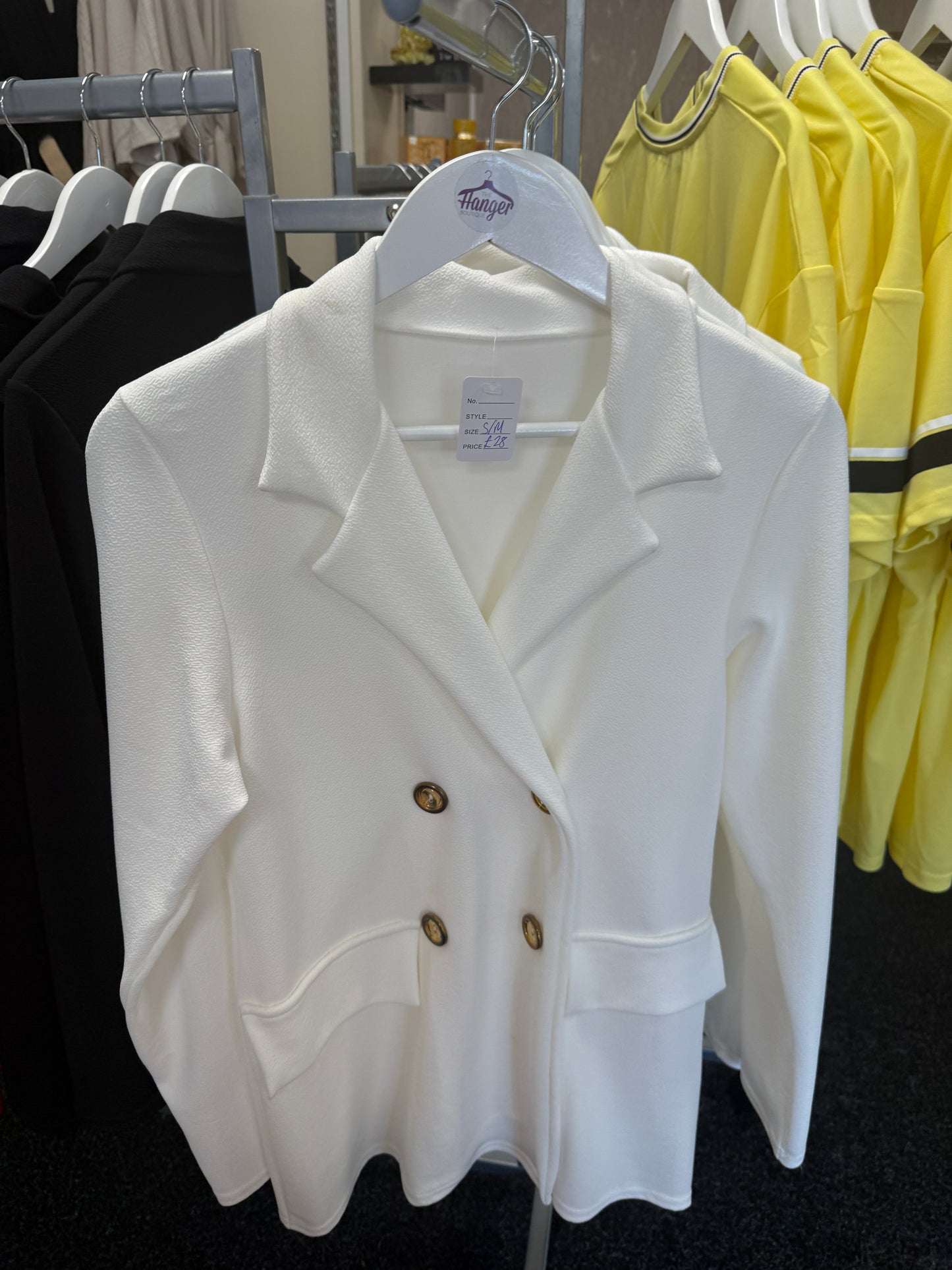 White Blazer Jacket